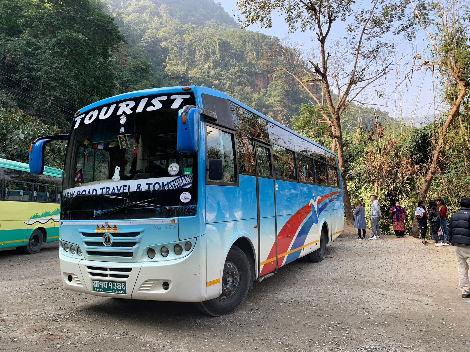 crazy nepal bus journey from kathmandu to pokhara