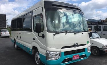 New Luxury Toyota Coaster booking