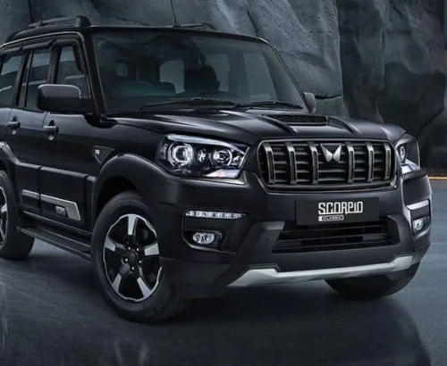 Beautiful Scorpio SUV for rental in Kathmandu